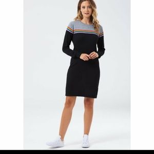Sugarhill Boutique Evie Rainbow Knit Dress